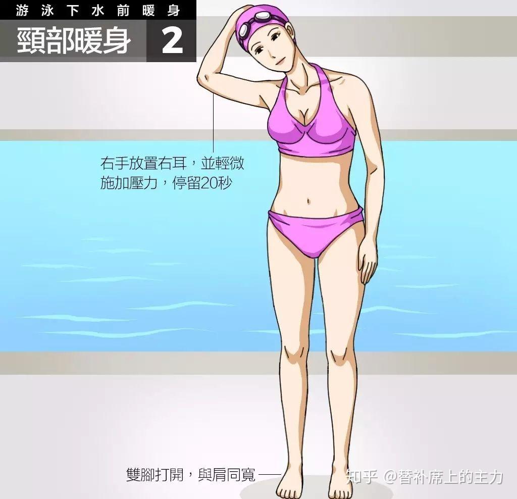 游泳前的热身运动你都知道吗图文教学简单易懂喜欢的可以收藏起来哦