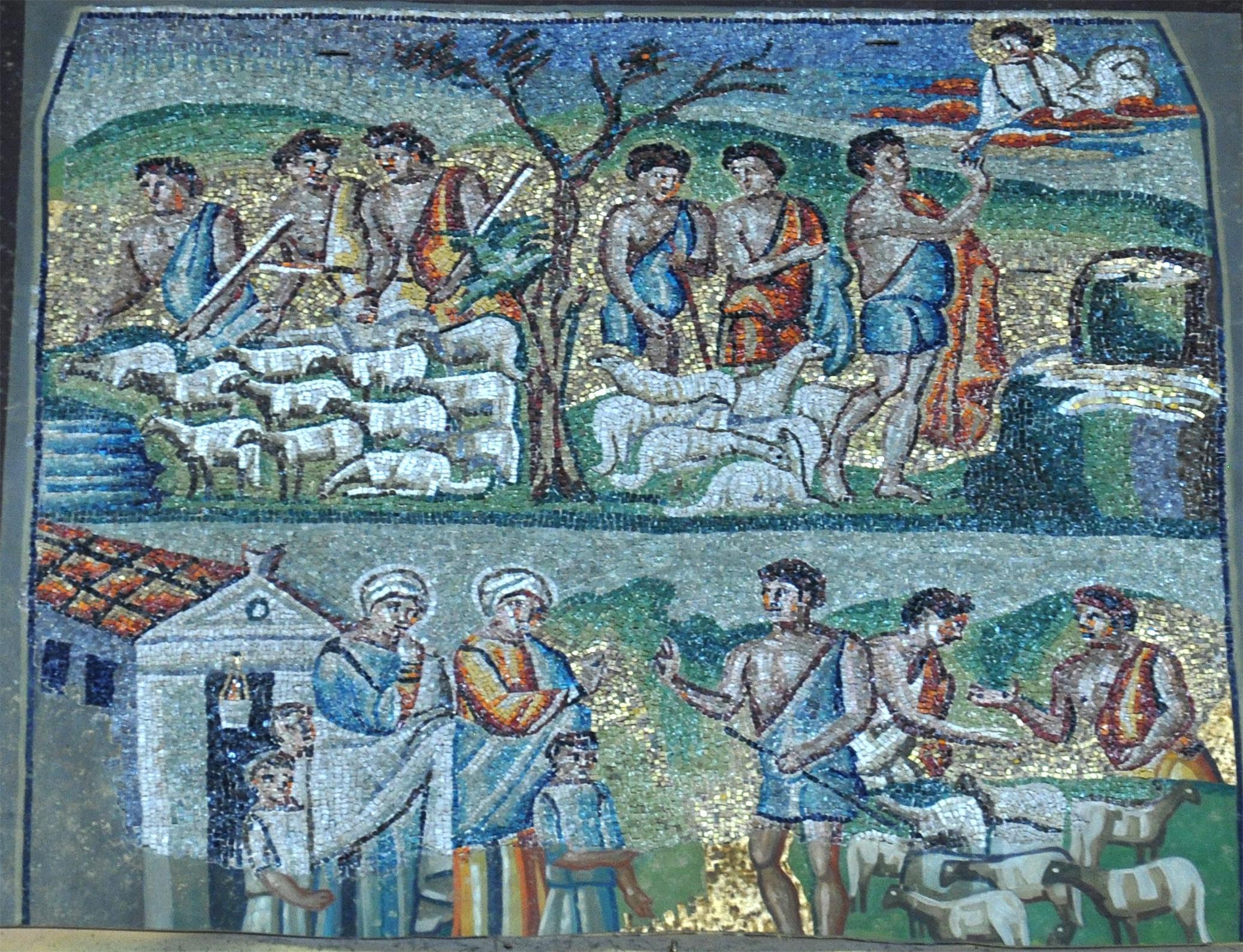 罗马马赛克壁画图片