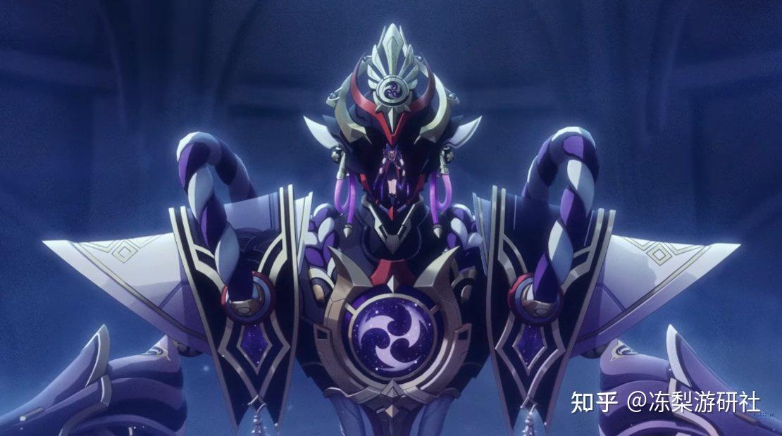 原神:pv细节,博士身上是冰或水邪眼么?散兵心脏连通机甲 - 知乎