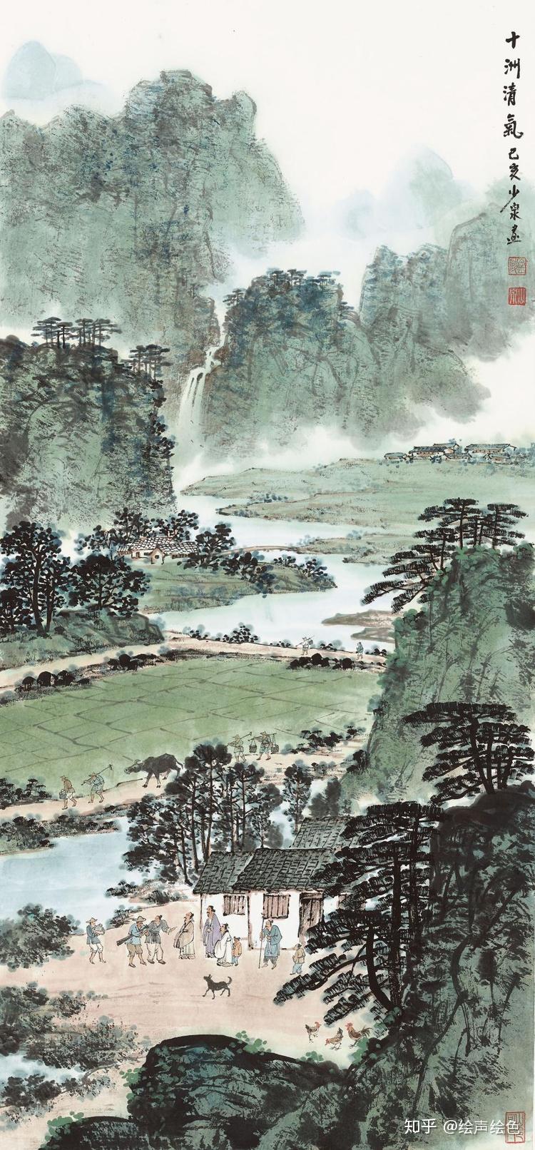 从《江山如此多娇》到《东方红》 金陵画派国画大家-罗建泉艺术赏析