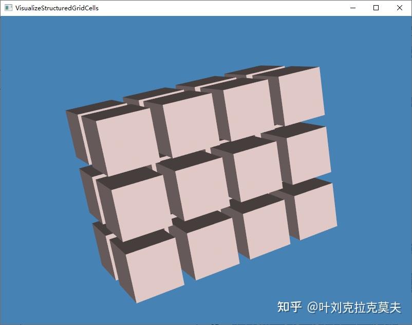VTK官方示例Python版387 - VisualizeStructuredGridCells.py - 知乎
