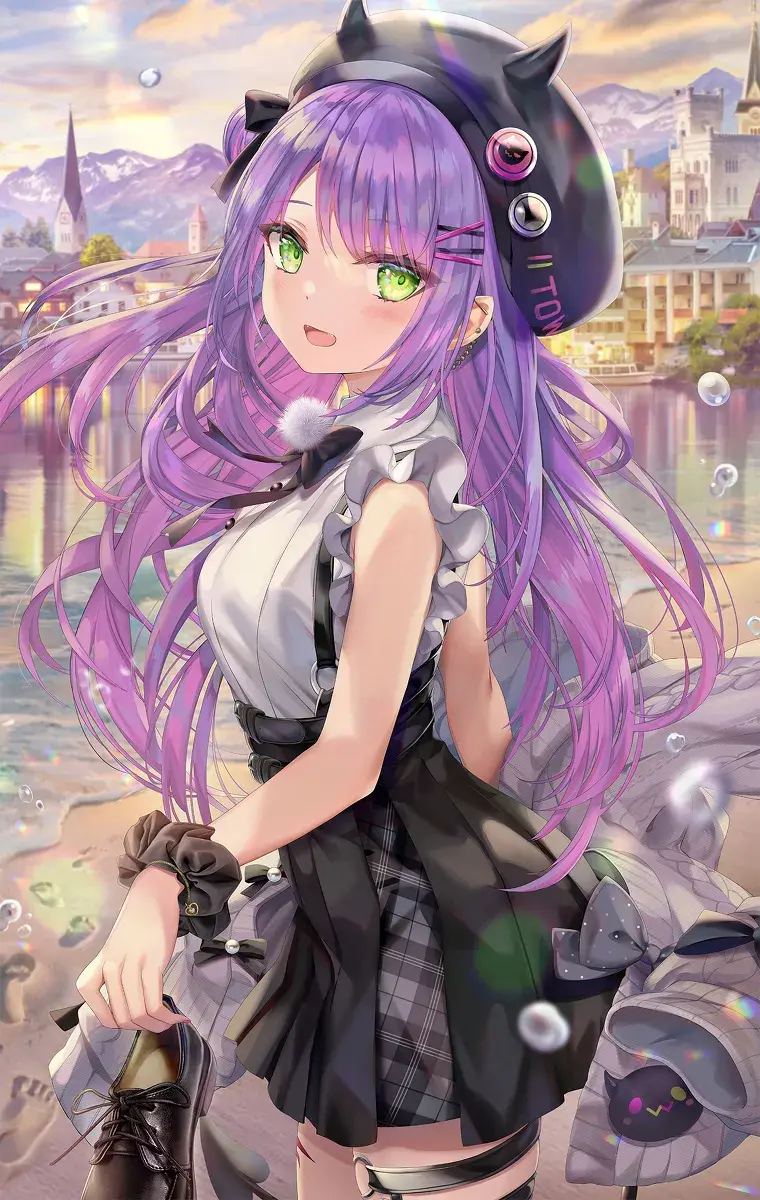 作品欣赏吞了色卡日本插画师torino笔下的二次元少女