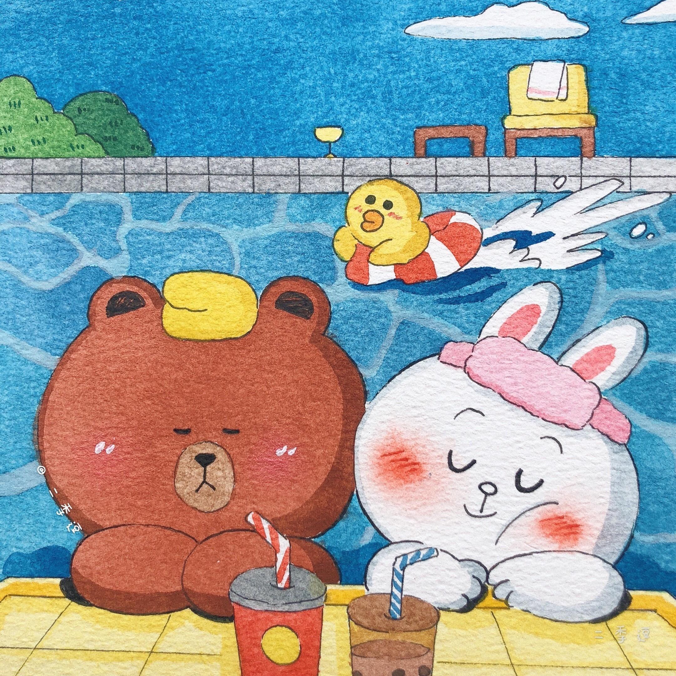 你有哪些可爱的微信朋友圈背景图