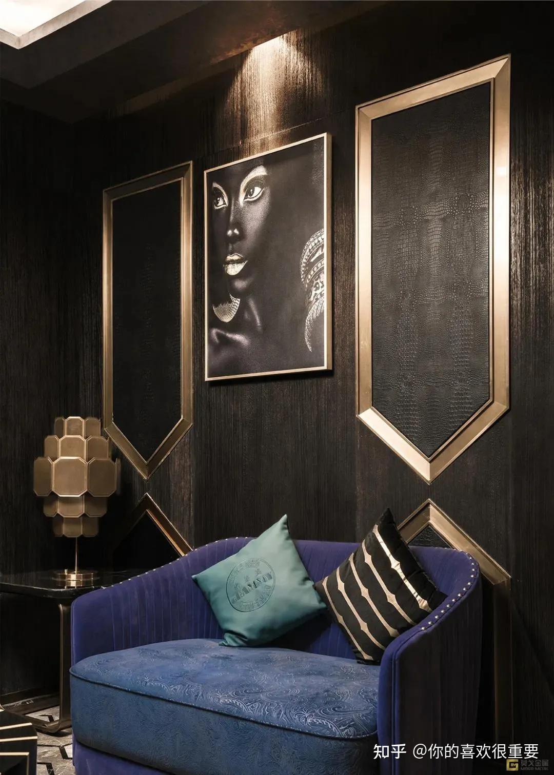 在空间功能上,本案采用5种房型,结合不同的art deco风格设计出不同