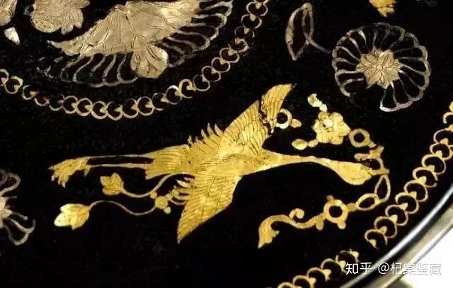 唐朝的高定——四鸾衔绶纹金银平脱镜 - 知乎