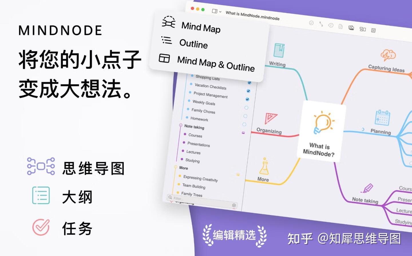思维导图用什么软件做比较好?2025年好用的思维导图软件盘点 - 知乎