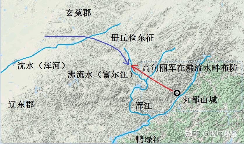 (三國志魏書王毌丘諸葛鄧鍾傳第二十八)而對面的高句麗在消滅公孫淵