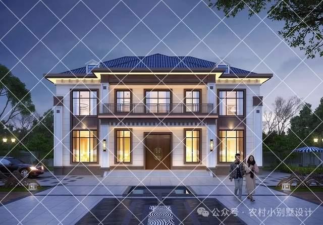 典雅又高贵二层新中式自建房别墅,26套四开间二层农村别墅乡村住宅 - 知乎