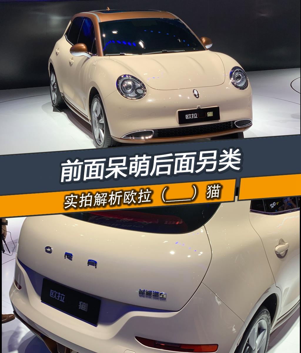 2020成都车展欧拉es11静态解析前面呆萌后面另类