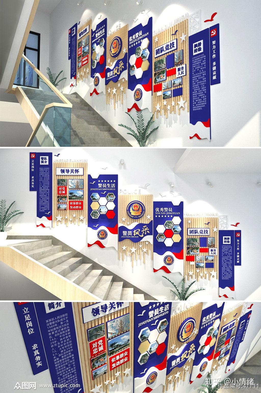 大气警营员风采警队文化墙图片来源:众图网文化恰似春雨润物细无声,一