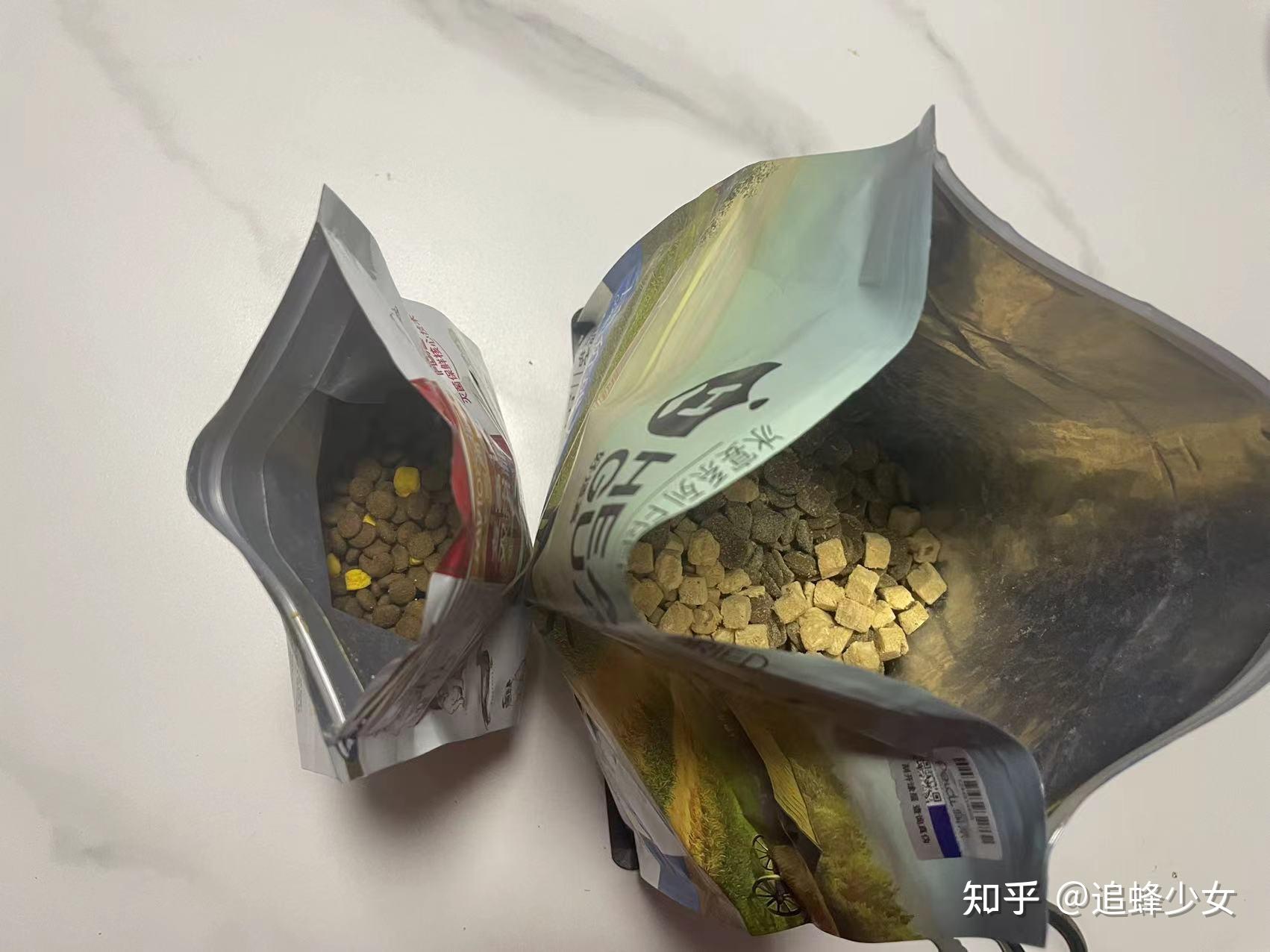 双拼狗粮测评麦富迪全价小幼佩蒂冰宴冻干双拼成犬