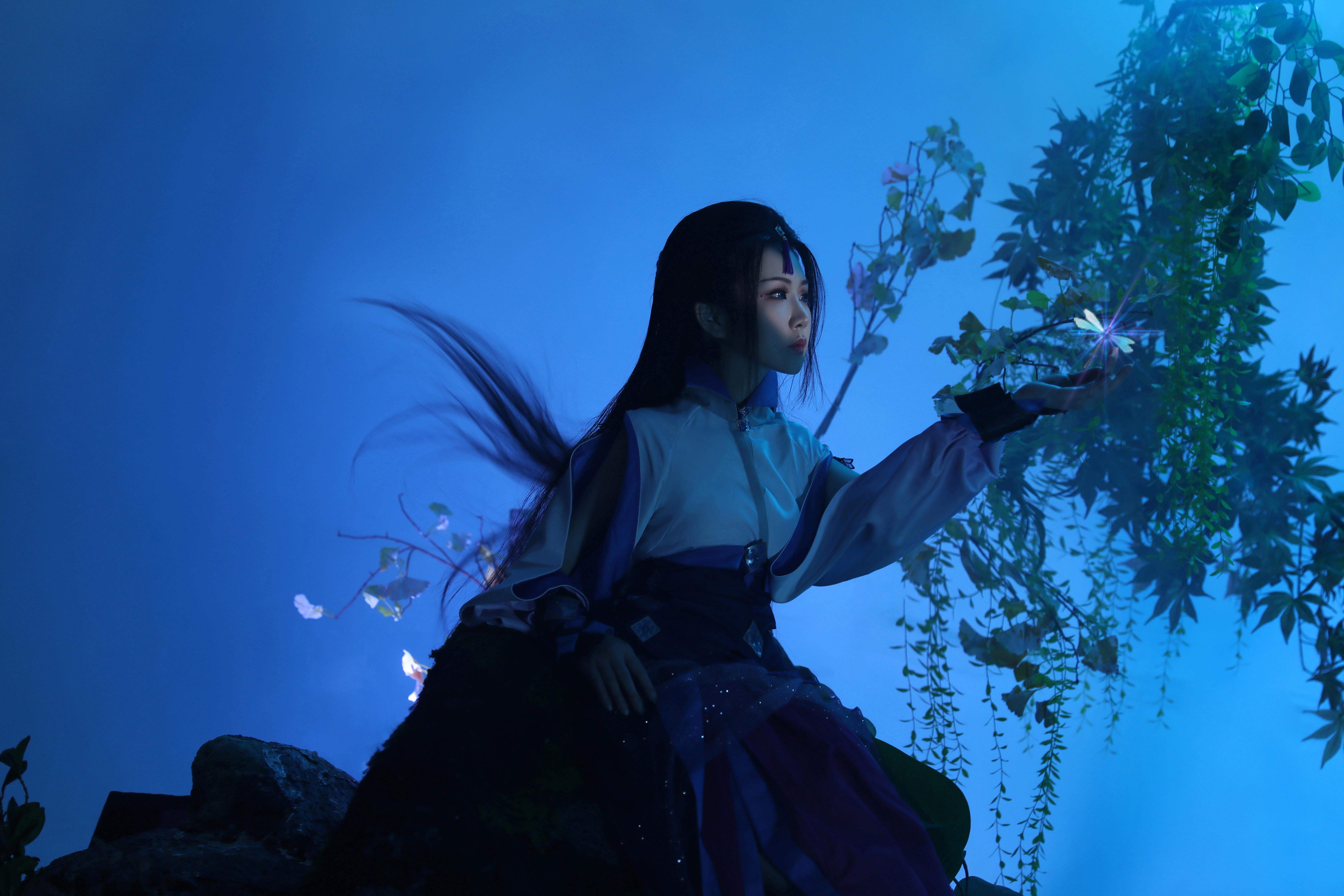 古剑奇谭三云无月cosplay