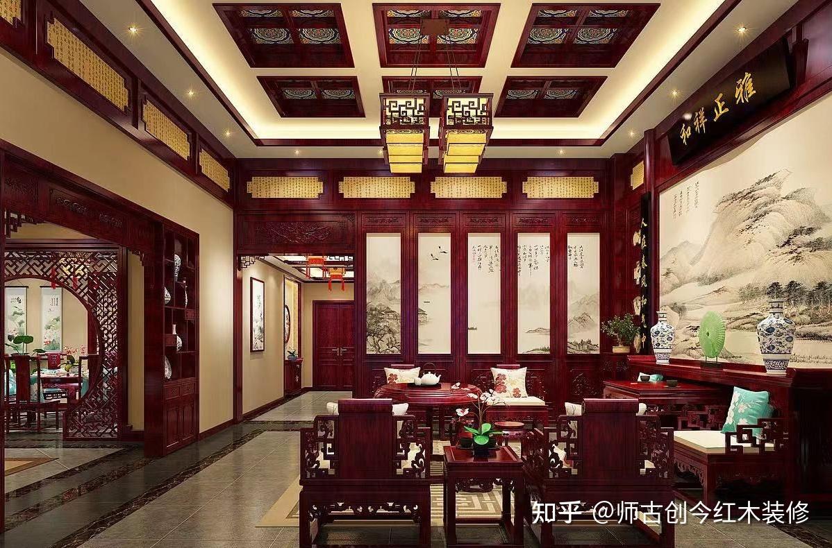 中式红木装修,简直酷到骨子里 - 知乎