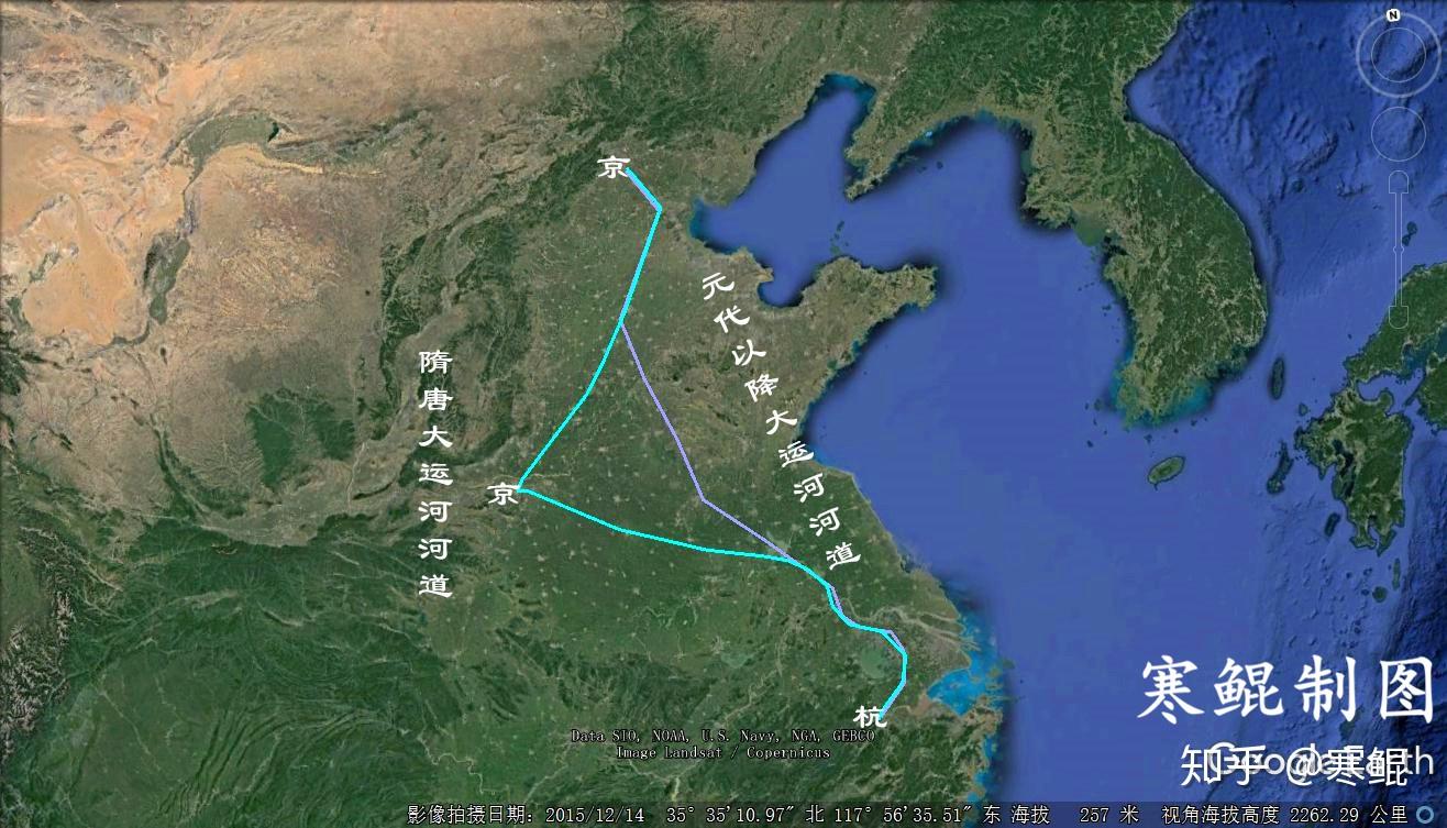 读史舆地北京城地位的上升与大运河河道的截弯取直