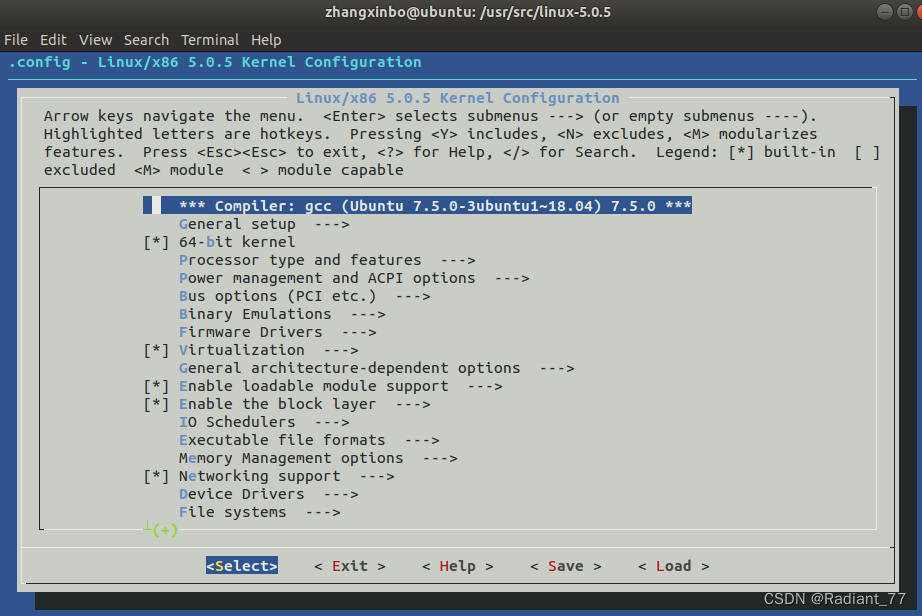 Python Make Menuconfig