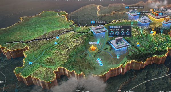 rayclass数据可视化之筋骨三维场景