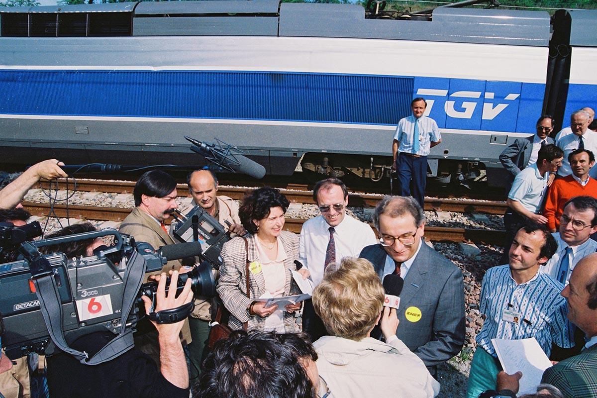 【紀事】tgv高速電力動車組速度紀錄(中)——1990年5月18日創下的515.