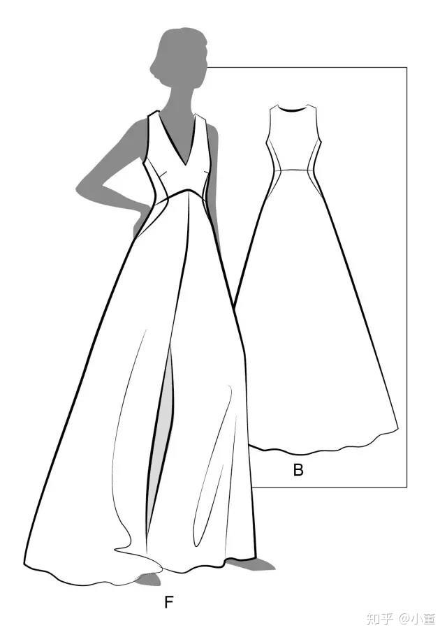 俊美人台结构丨vionnet立体几何视角下的裤型解构