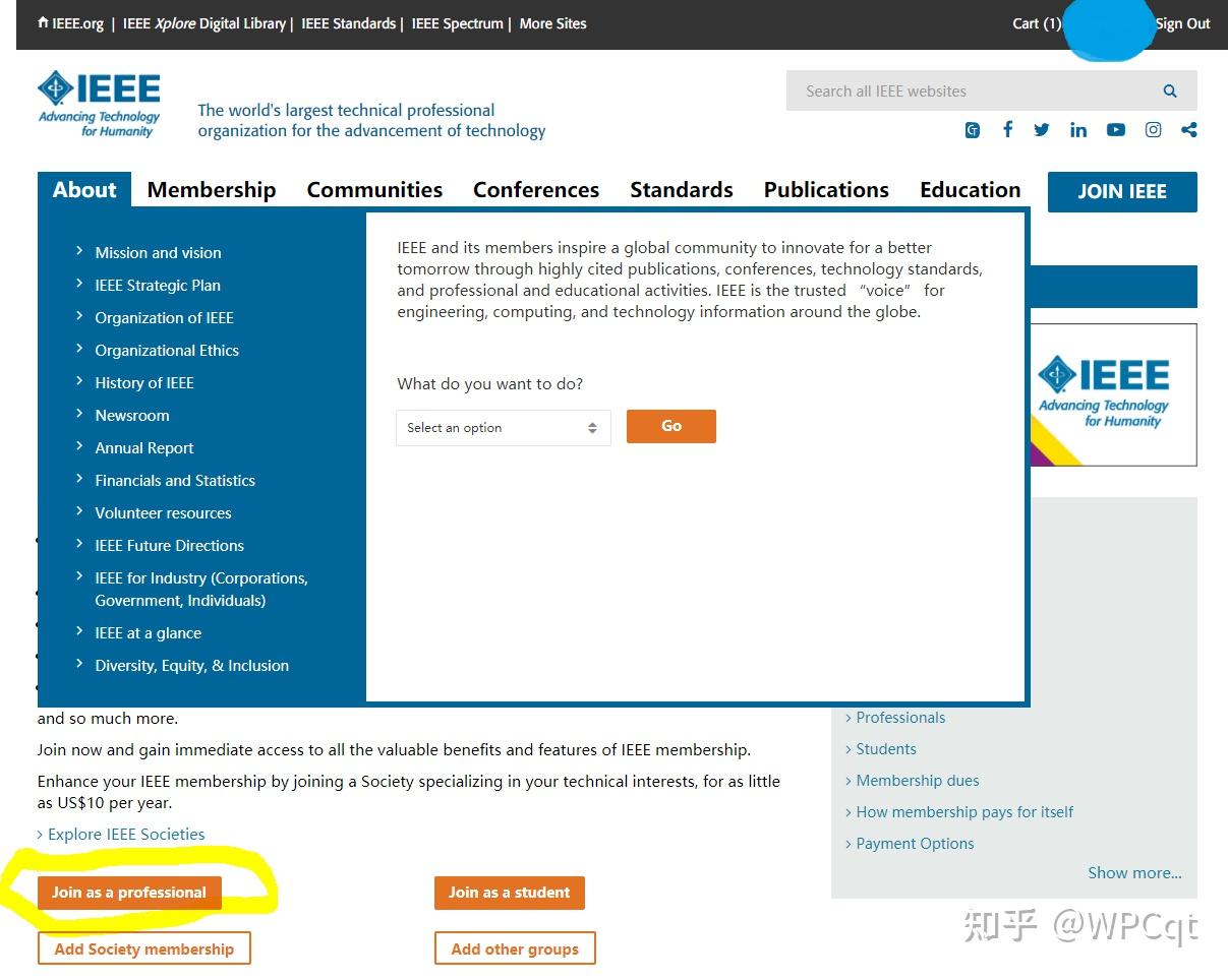 IEEE会员申请流程 - 知乎