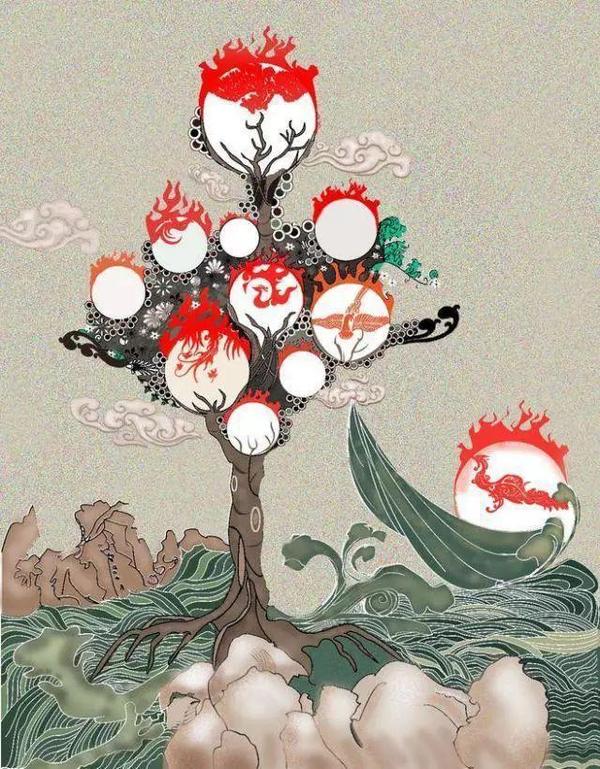 《山海经·海外东经》异域邦国奇兽【古今对照】整理