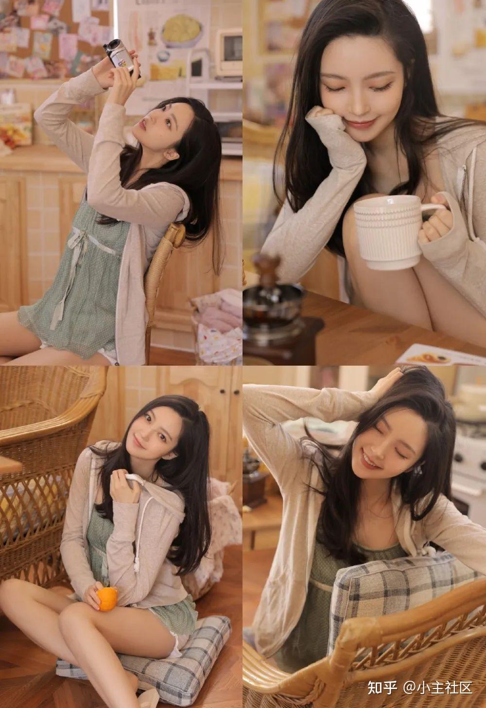 居家妹子生活照小主社区