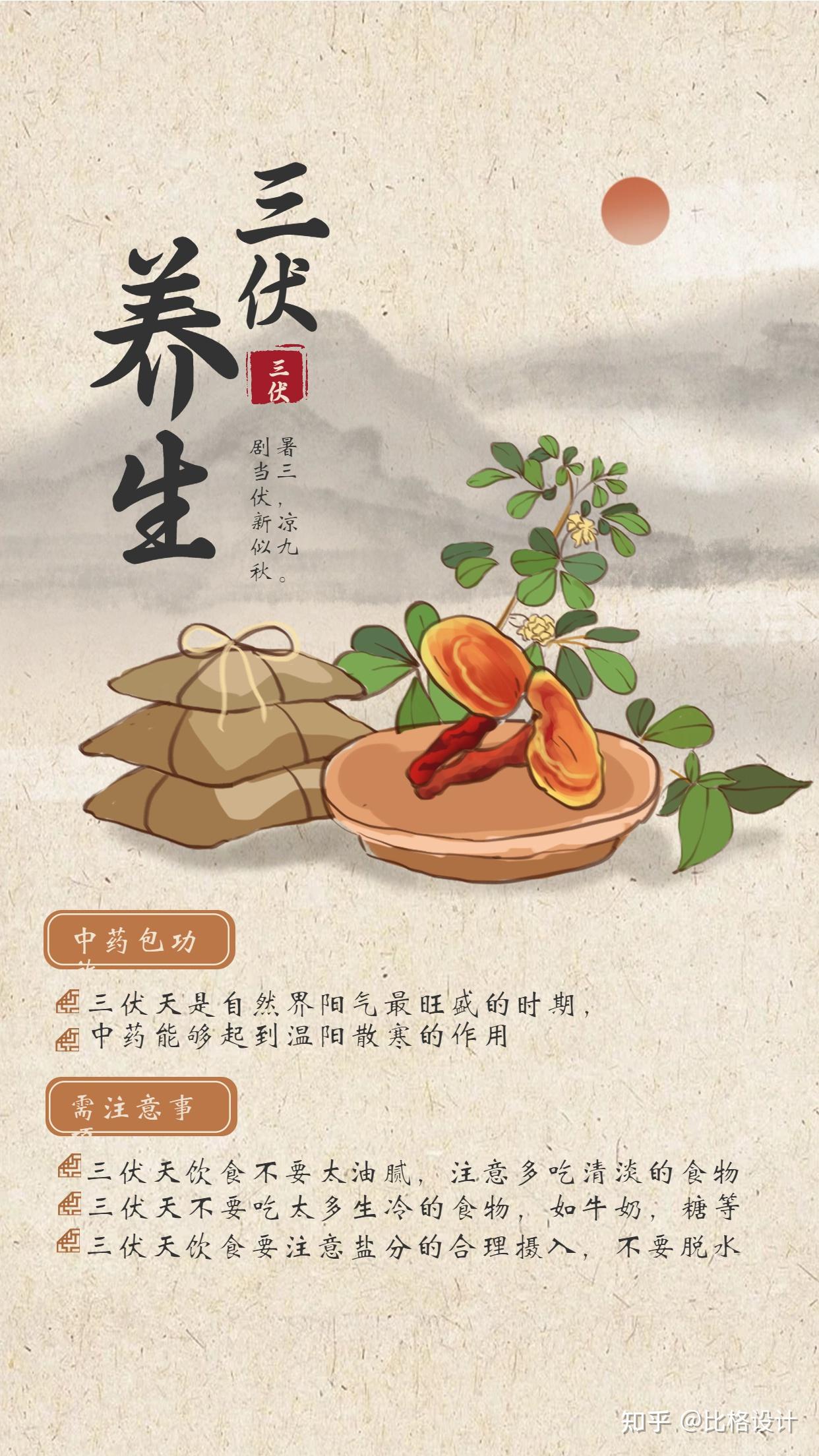 三月入伏|三伏天海报及文案 - 知乎