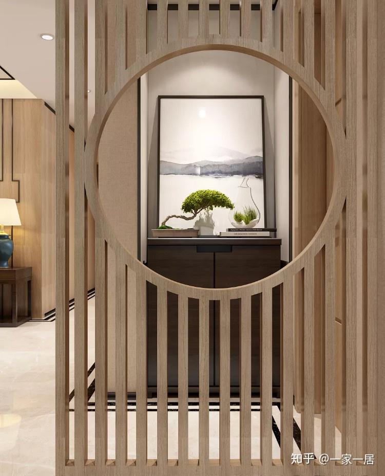 家中屏风隔断这样设计,美观又实用! - 知乎