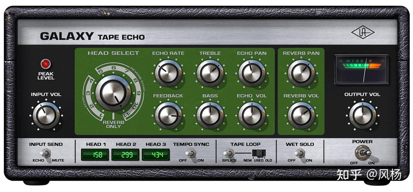 跟着UA插件认识效果器:RE-201 Space Echo - 知乎