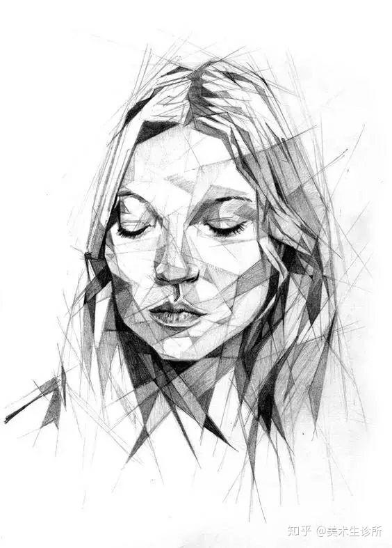 大神用线作画 - 知乎