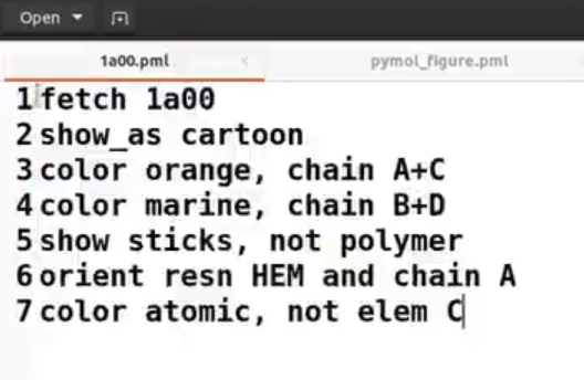 Pymol命令行——将指定的链结构改变颜色（附python脚本实现方法） - 知乎