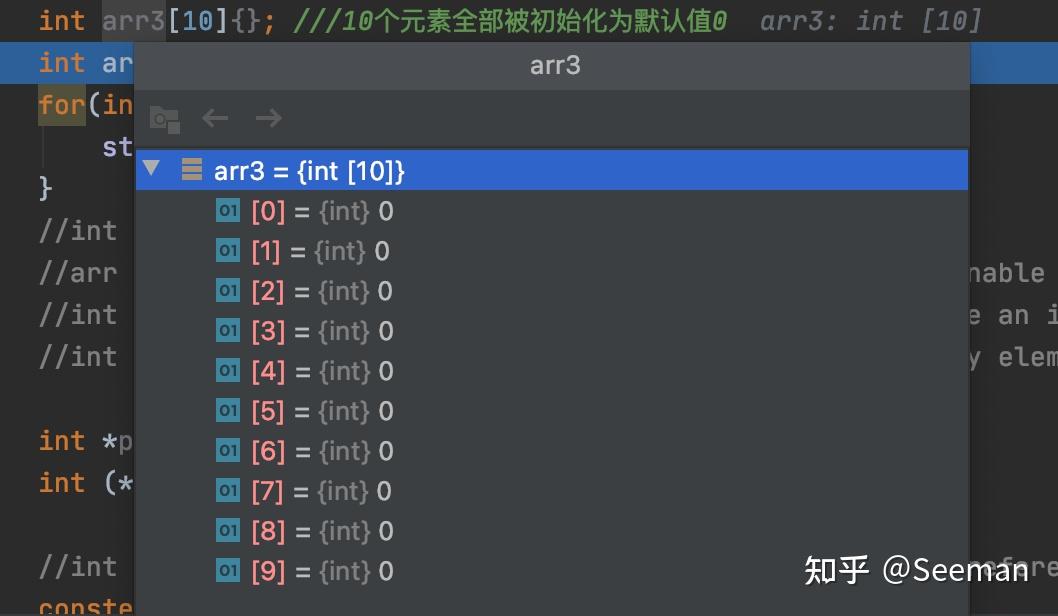 C++基础知识:数组(十一) - 知乎