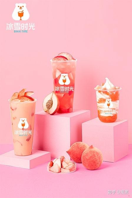 冰雪时光桃桃季新品上新丨爱ta就请ta一起喝桃桃吧