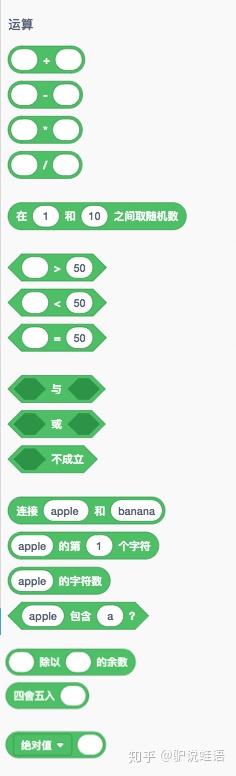玩转 Scratch 编程之运算积木块 - 知乎