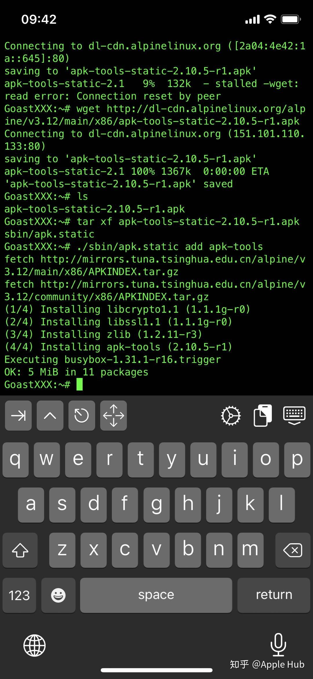 在 iOS 上玩转 Linux Shell 是一种什么体验？ 知乎