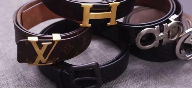 鉴定帖丨hermes爱马仕lvgucci古驰腰带正品高仿对比