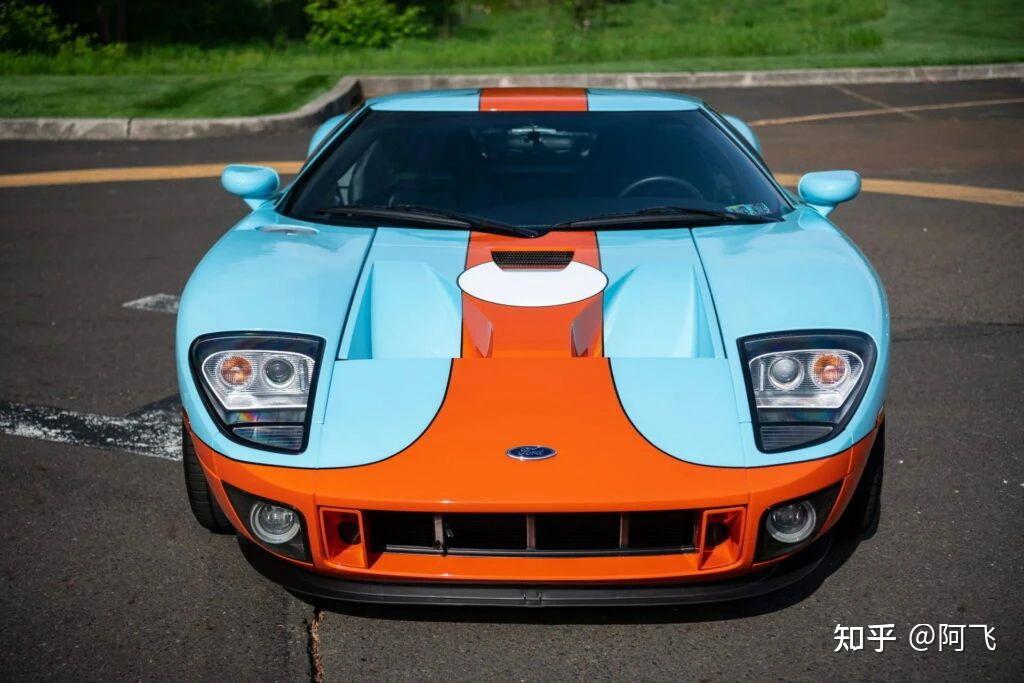 仅行驶580英里,配备海湾石油风格涂装的2006年福特gt限量版