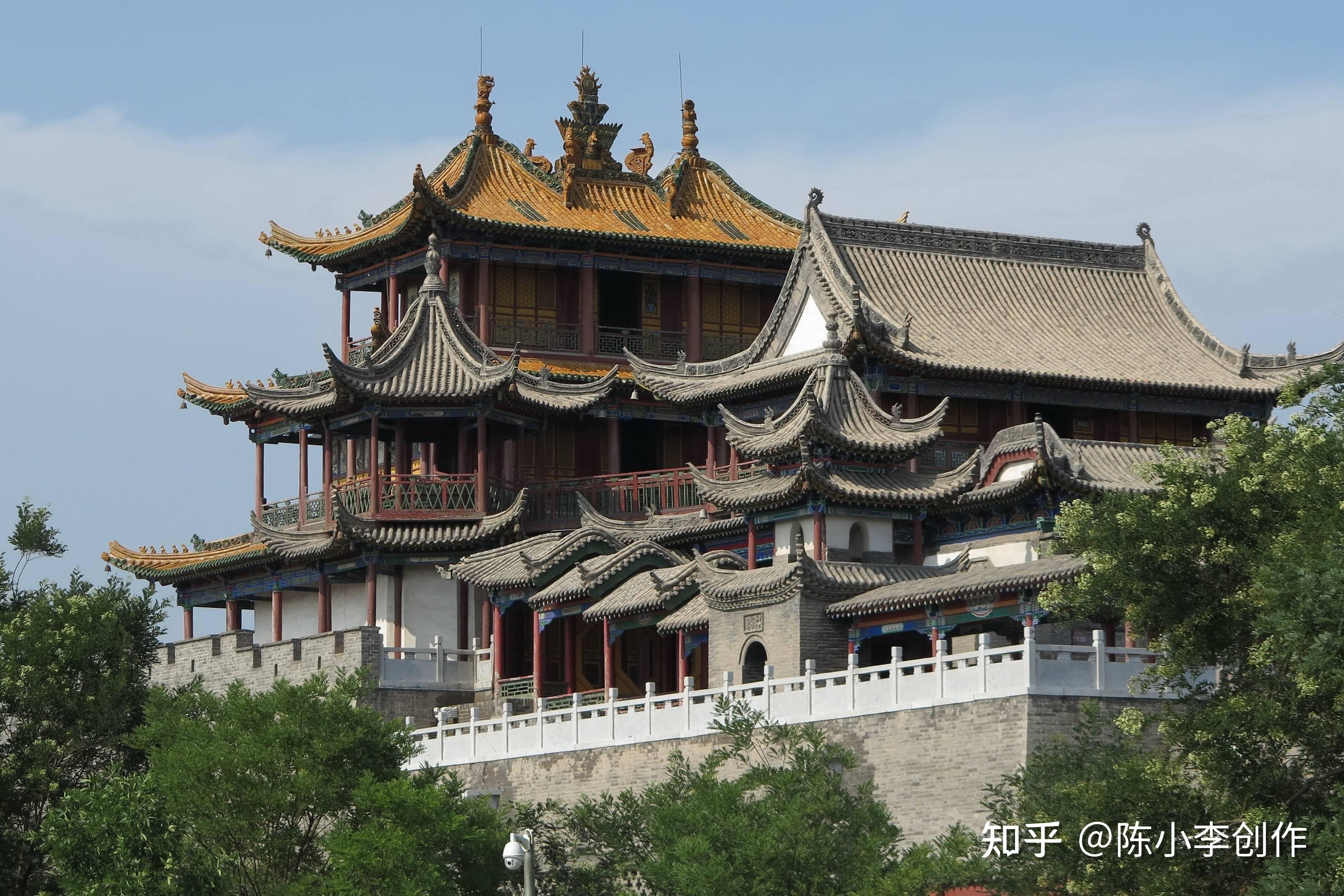 穿越六百多年风雨,银川玉皇阁,宁夏仅存的木结构高层楼阁。 - 知乎
