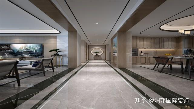 景枫法兰谷218平方米新中式风格设计 - 知乎