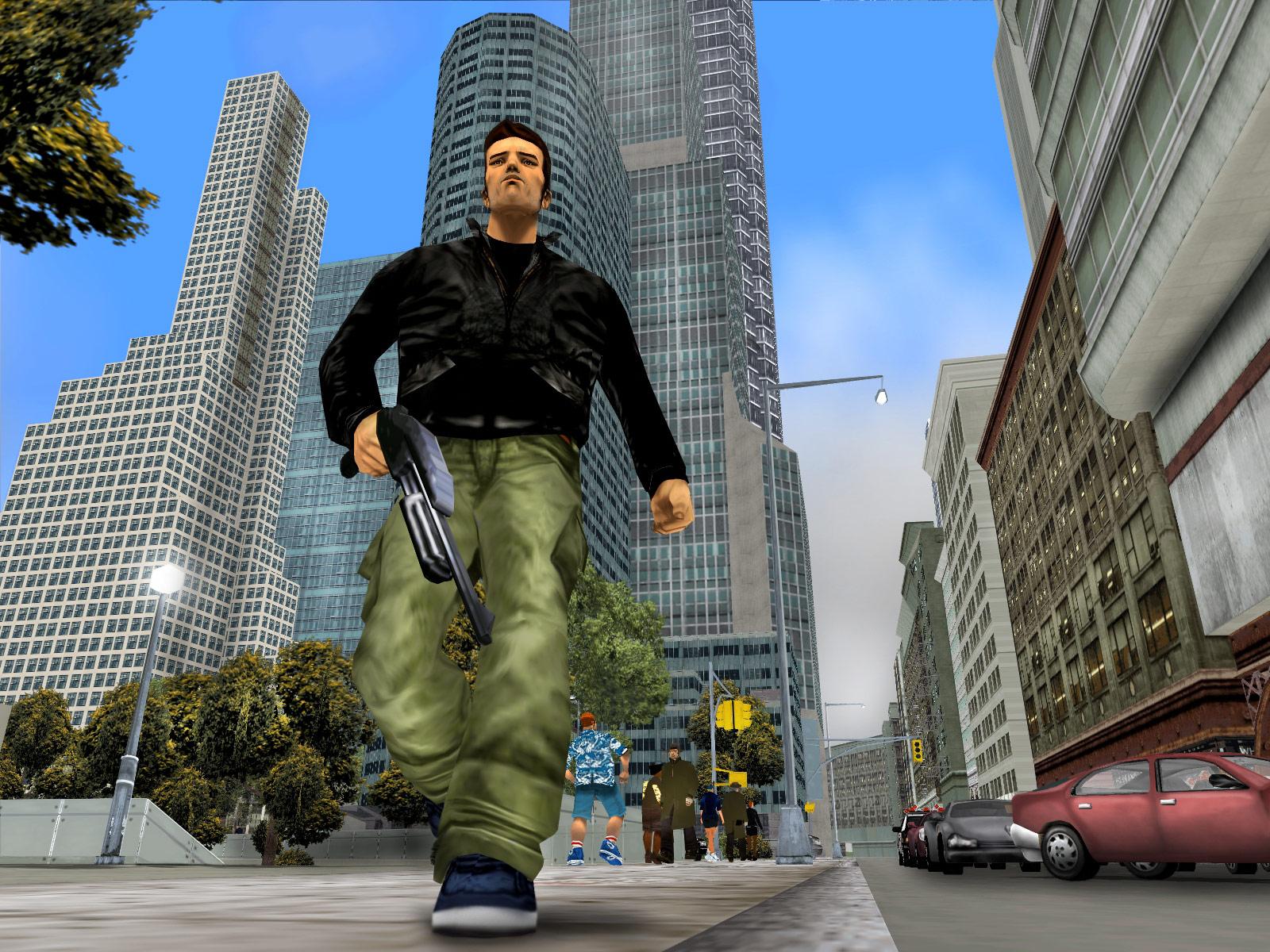 gta3克劳德不说话图片