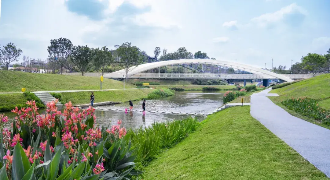 飒河道景观改造重现场所的魅力