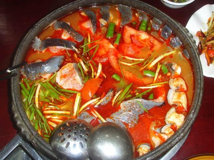 贵州风味酸汤鱼三天不吃酸走路打蹿蹿