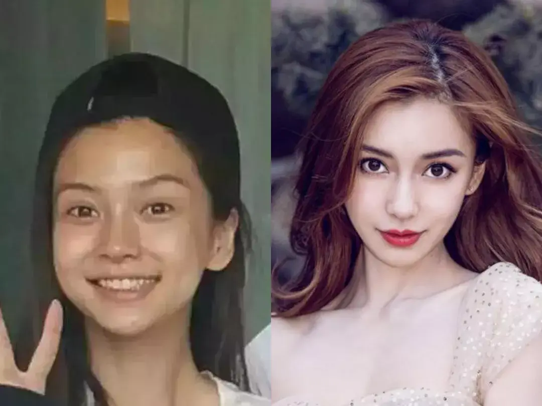 angelababy周迅化妆前后对比你的妆容暴露了你的层次高低