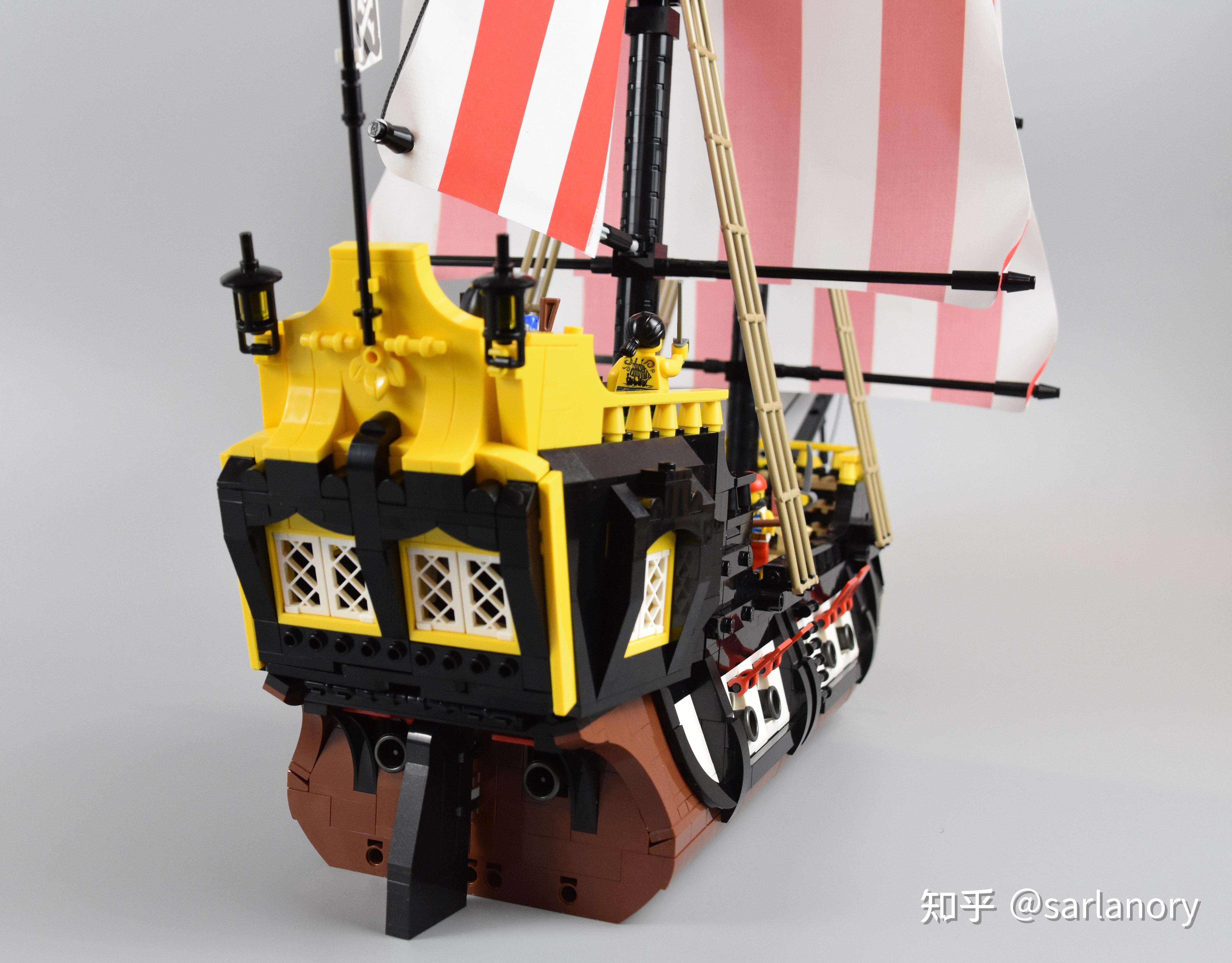 船上怎能没有大炮lego21322海盗湾改炮舱