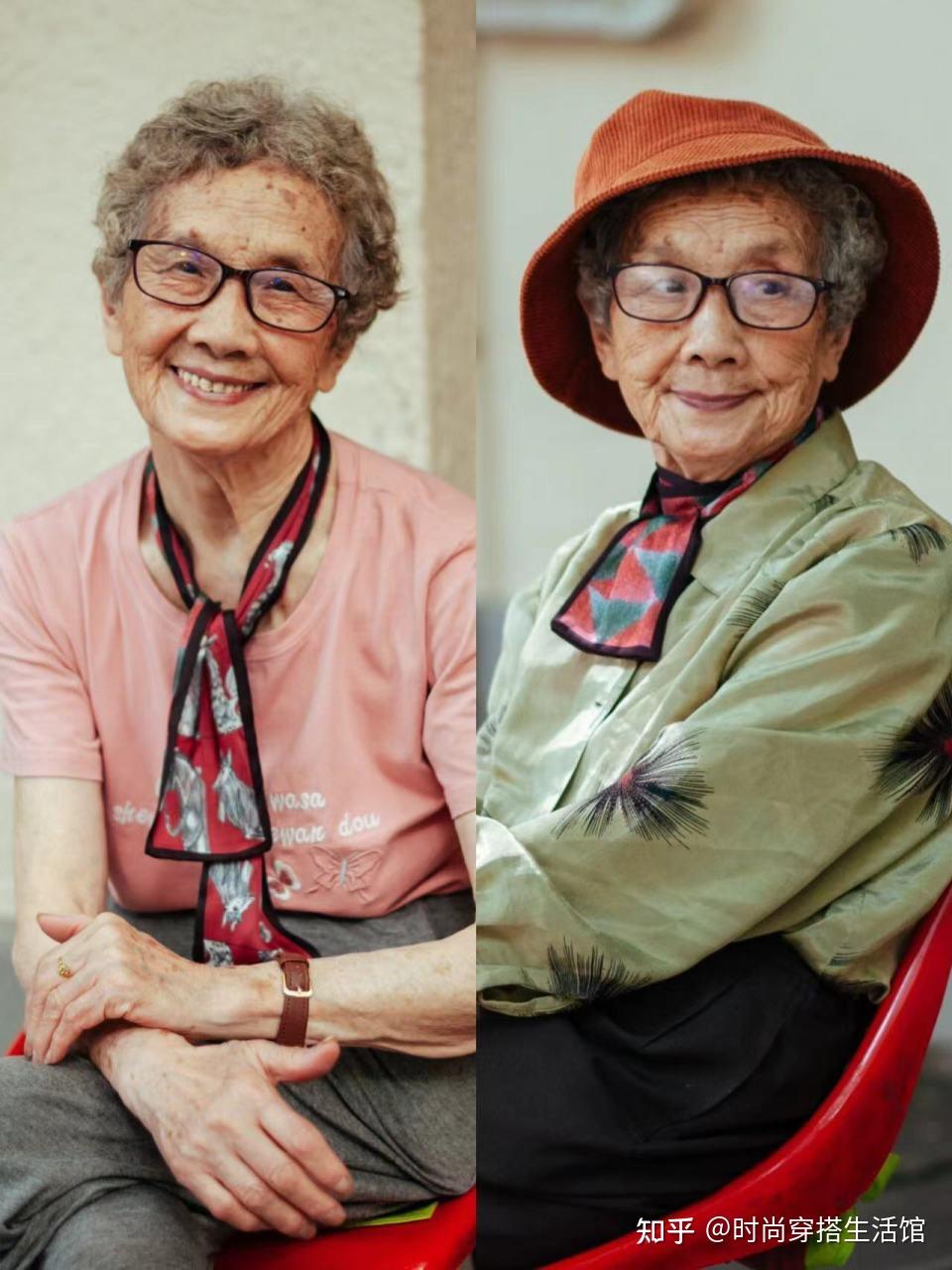 第一方面:拒绝老年装,多穿基础款大多数老年女性之所以看起来老土俗气
