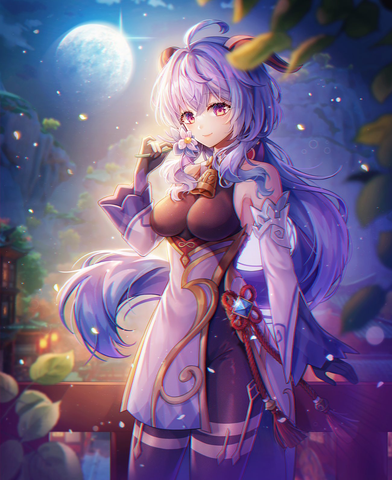 原神角色甘雨p站pixiv同人图集原画插画壁纸