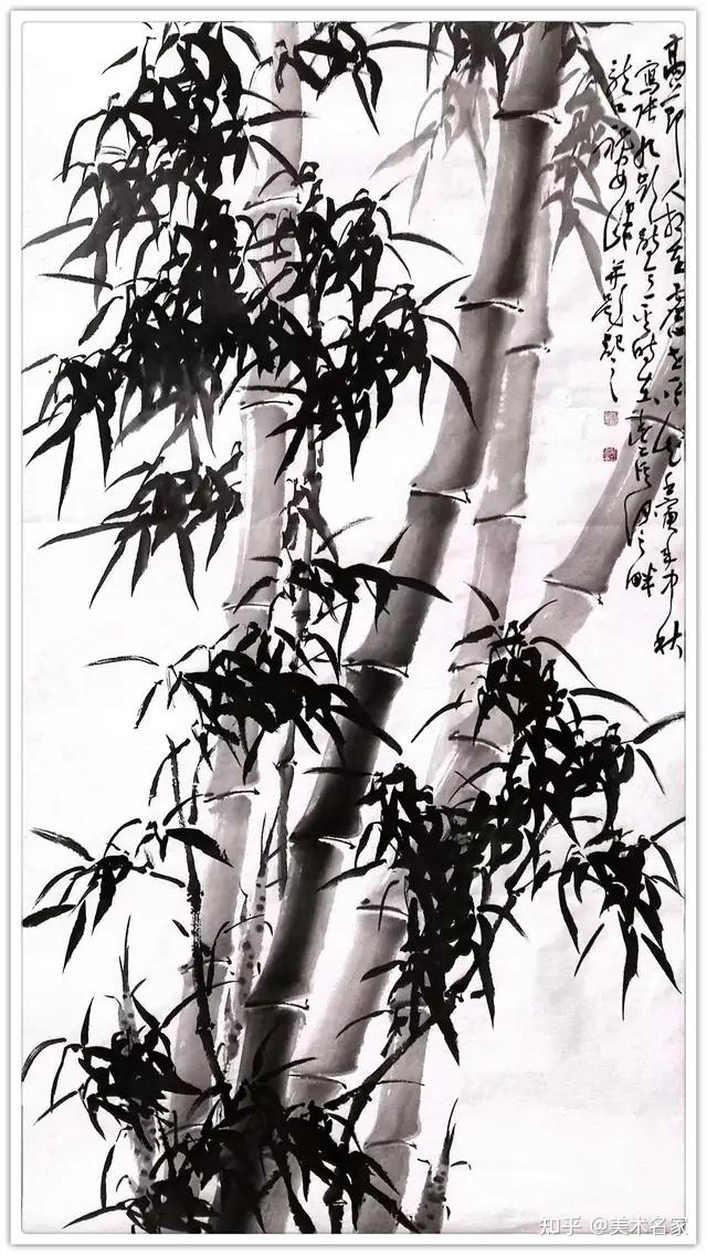 竹魂扬古韵，画意醉心田——当代中国著名画家祝安峰画竹赏析 - 知乎
