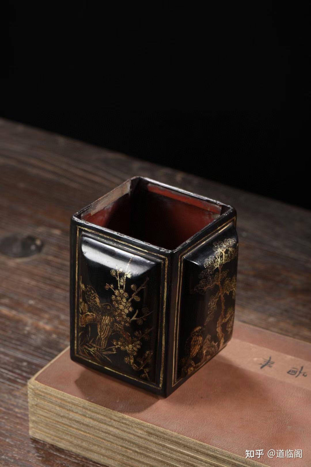 古代书房中不可或缺之物---笔筒