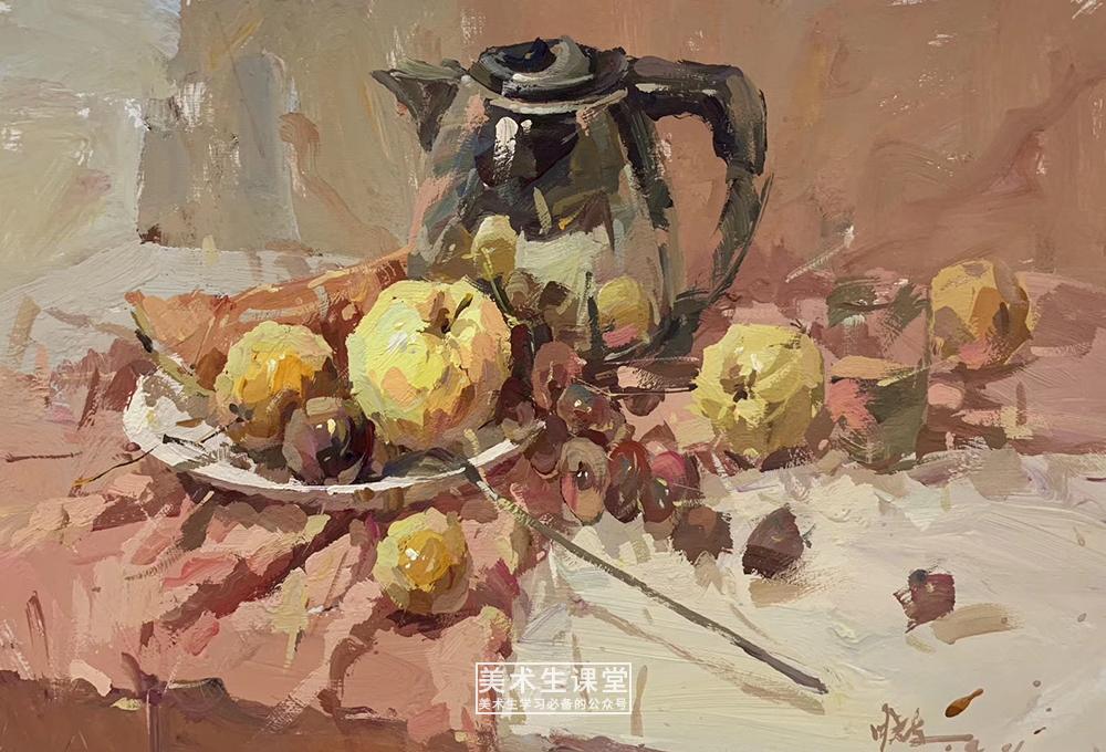 胡晓东全国色彩名师丨附高清色彩静物作品