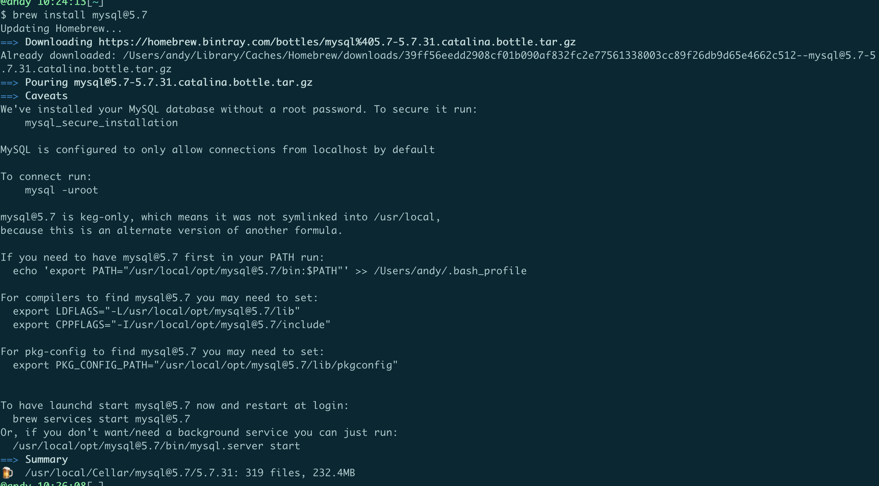mac-brew-mysql-5-7