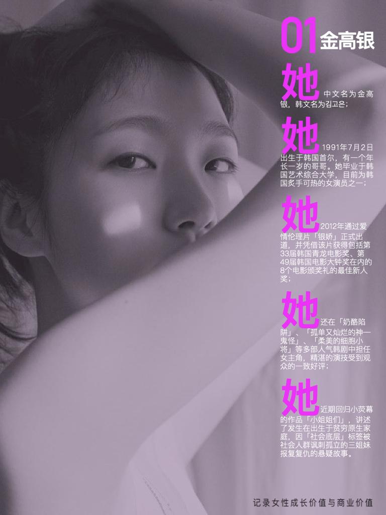 她不一样| 金高银：「怀着“都会过去”坚持着」 - 知乎